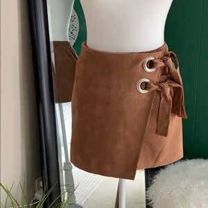 Swede fall skirt